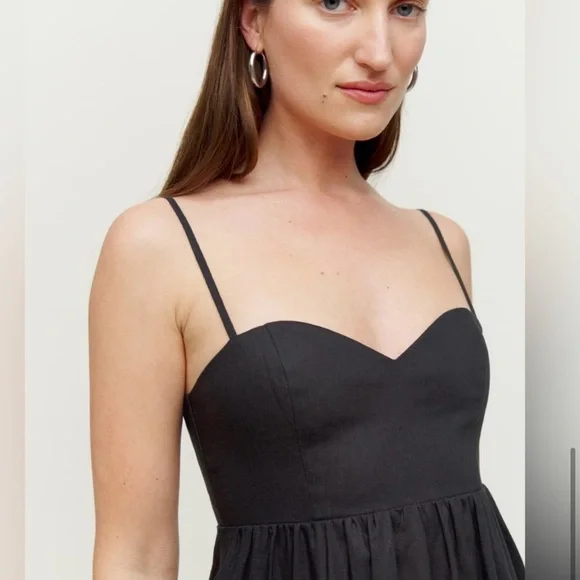 Reformation Odette Linen Dress - Picture 4 of 11